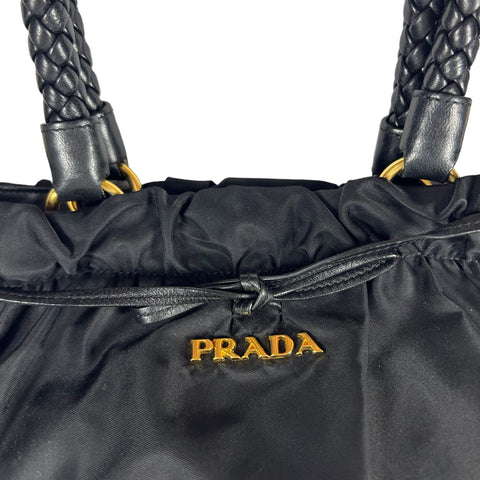 Prada Re-Nylon Cloth Handbag - Loop Vintage