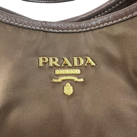 Prada Re-Nylon Cloth Handbag - Loop Vintage