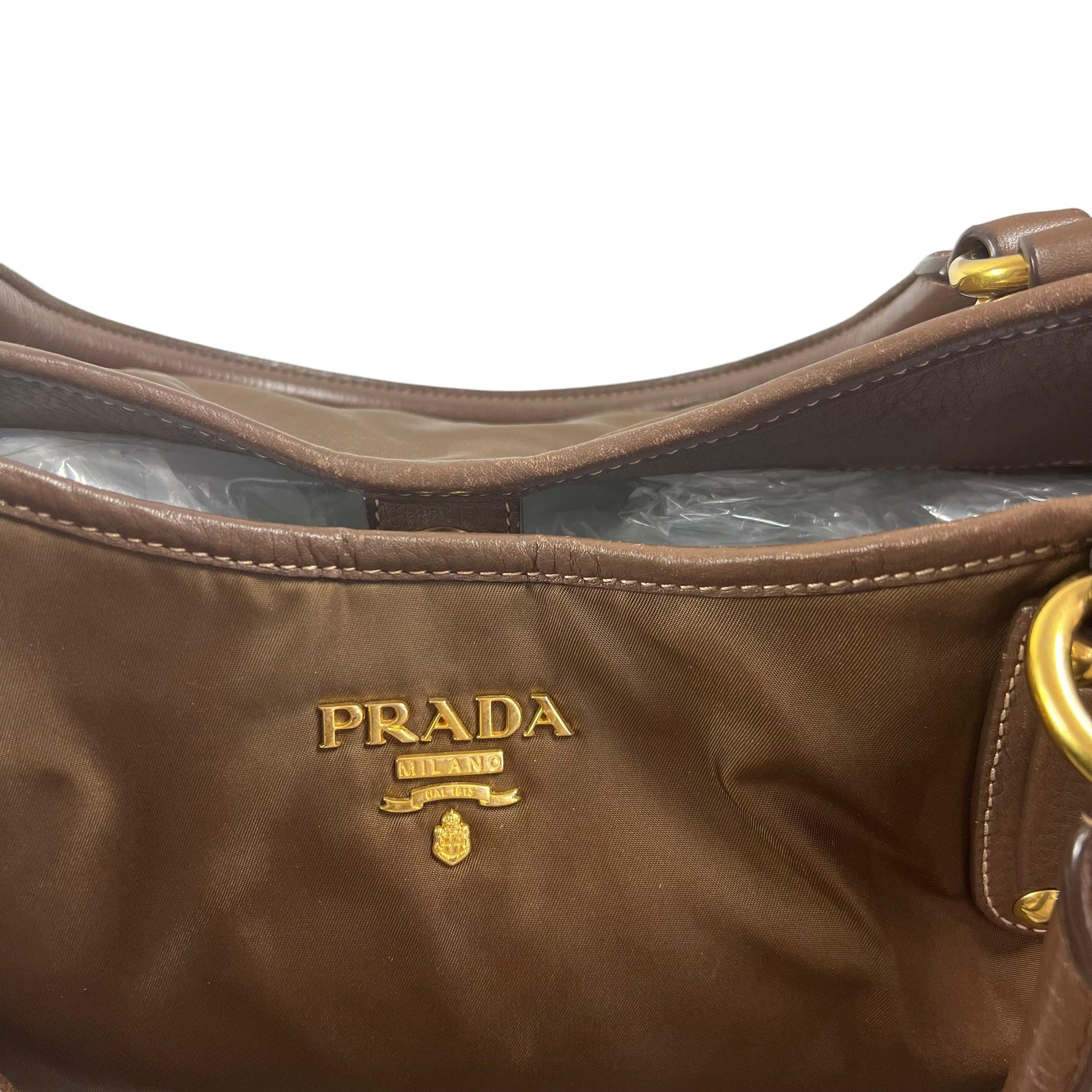 Prada Re-Nylon Cloth Handbag - Loop Vintage