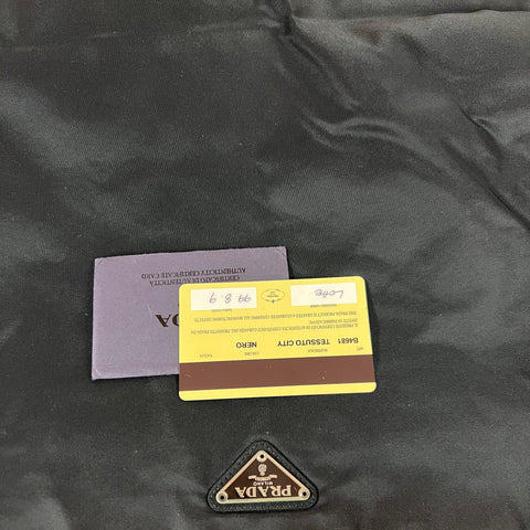 Prada Tessuto Cloth Handbag - Loop Vintage