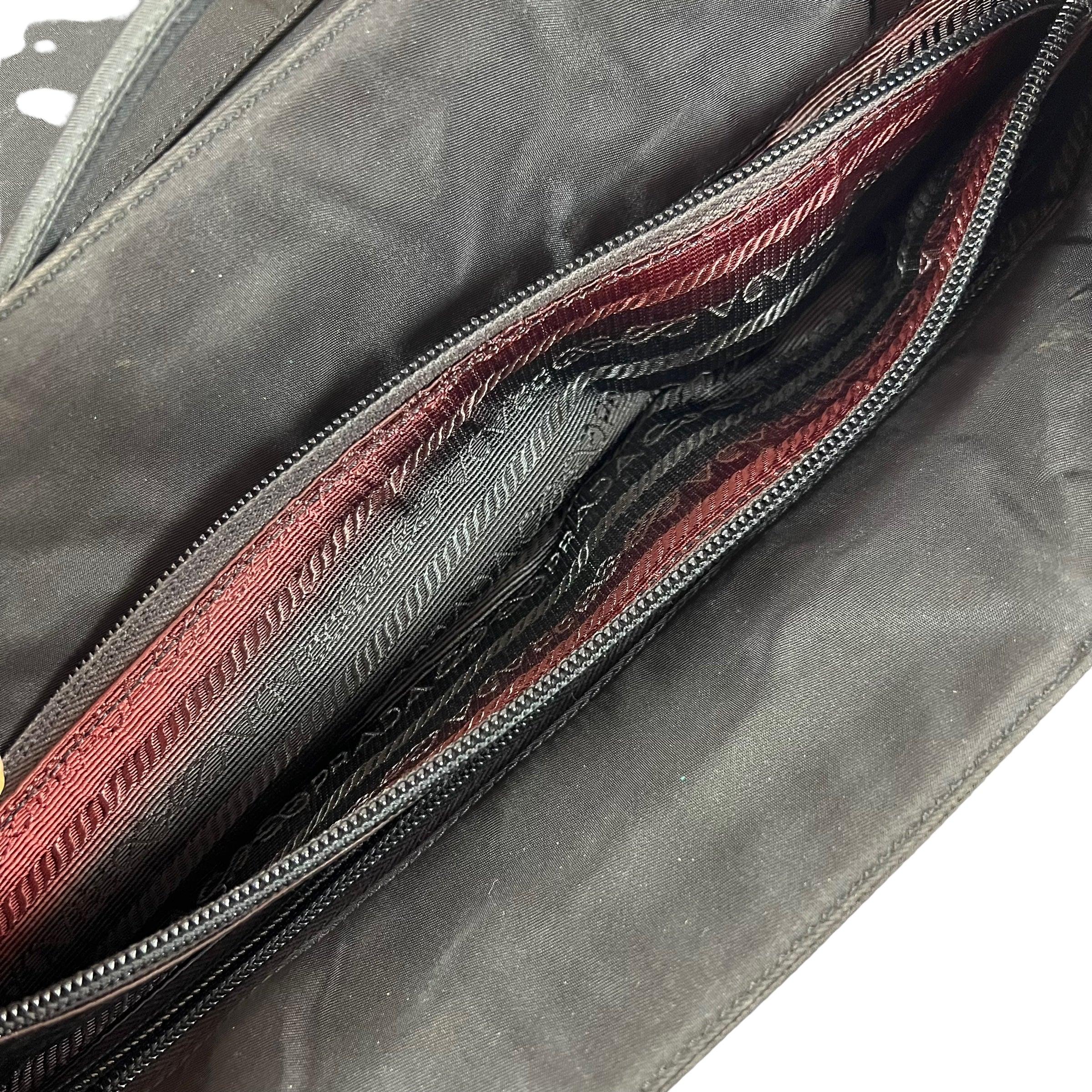 Prada Tessuto Cloth Handbag - Loop Vintage