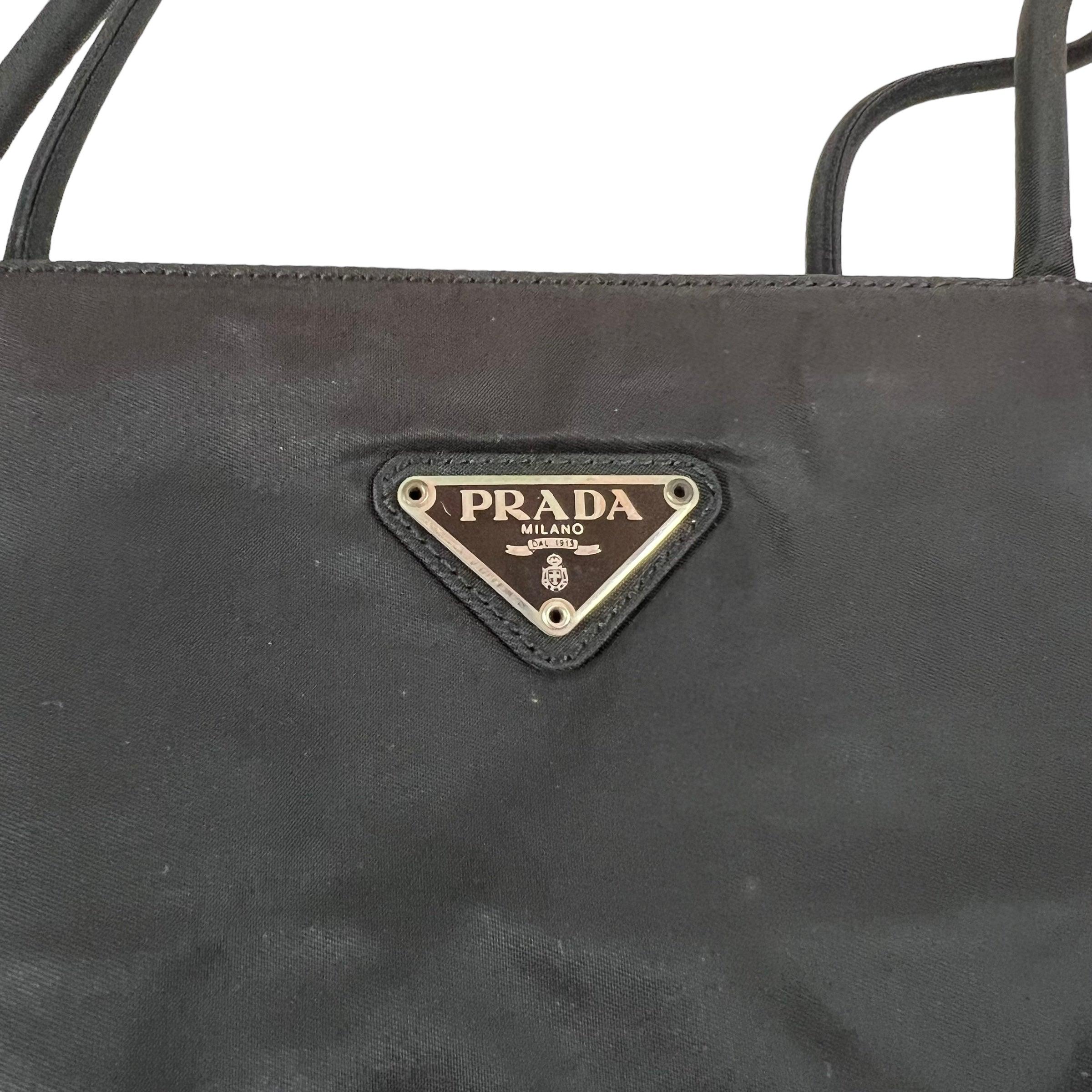 Prada Tessuto Cloth Handbag - Loop Vintage