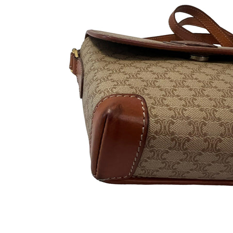Celine Triomphe Leather Handbag - Loop Vintage