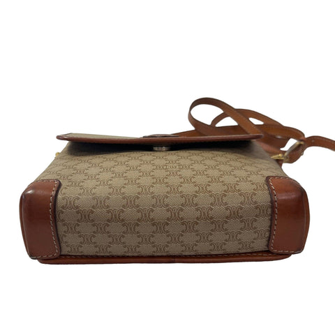 Celine Triomphe Leather Handbag - Loop Vintage