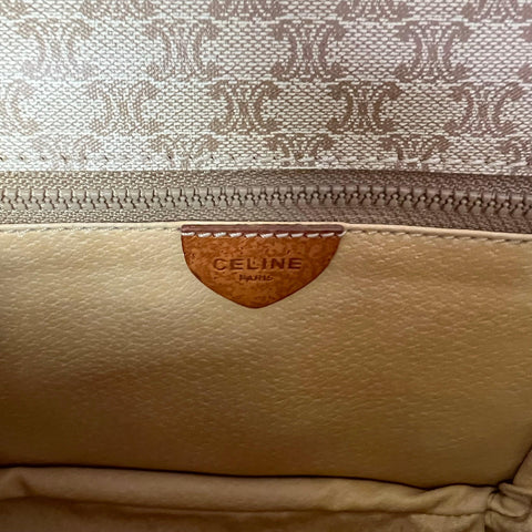 Celine Triomphe Leather Handbag - Loop Vintage