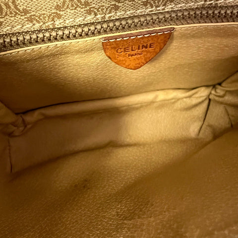 Celine Triomphe Leather Handbag - Loop Vintage