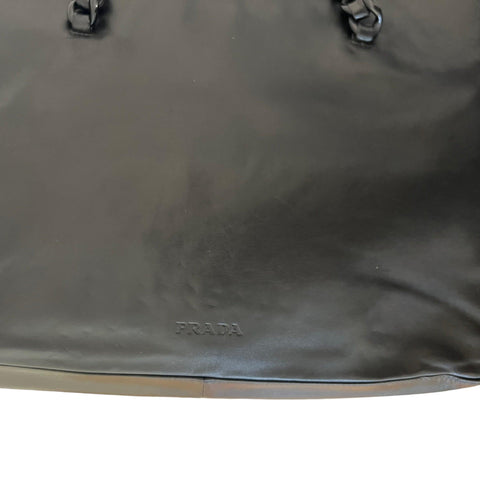 Prada Cleo Leather Tote - Loop Vintage