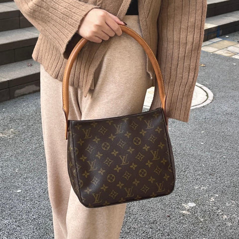 Louis Vuitton Looping Cloth Handbag - Loop Vintage