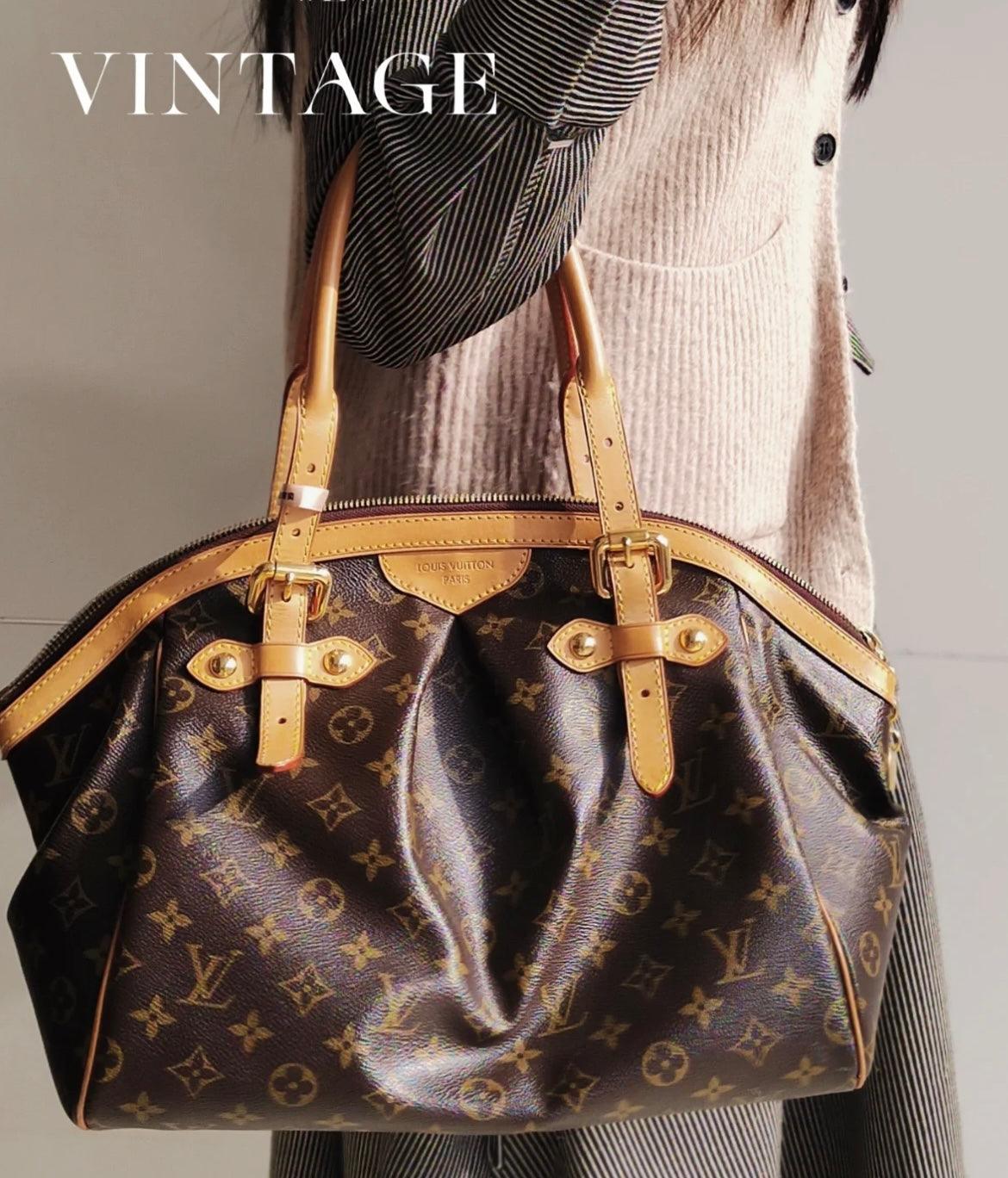 Louis Vuitton Tivoli Cloth Handbag - Loop Vintage
