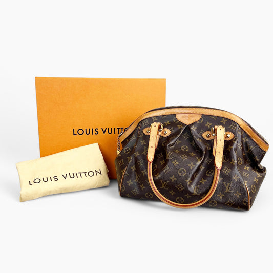 Louis Vuitton Tivoli Cloth Handbag - Loop Vintage