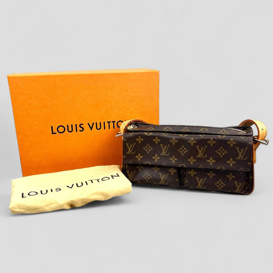 Louis Vuitton Viva Cité Leather Handbag