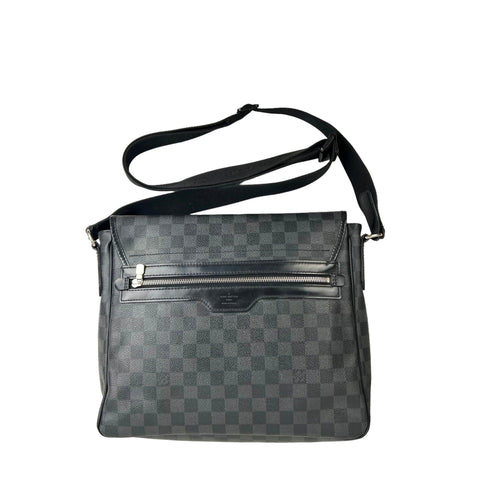 Louis Vuitton Bastille Leather Satchel
