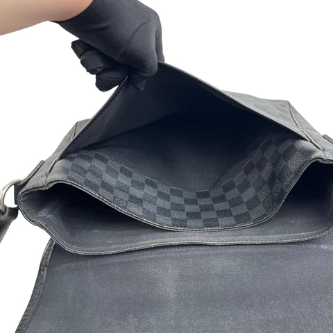 Louis Vuitton Bastille Leather Satchel