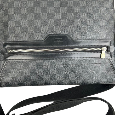 Louis Vuitton Bastille Leather Satchel