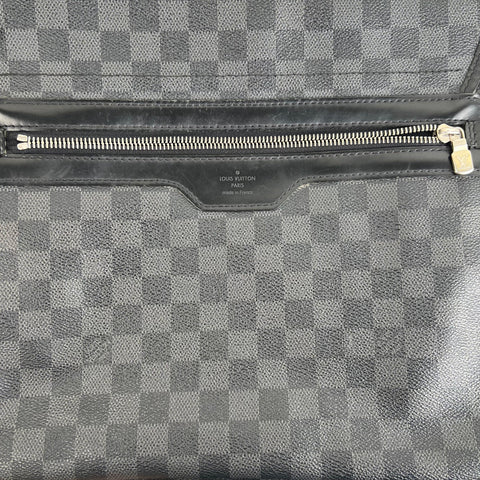Louis Vuitton Bastille Leather Satchel
