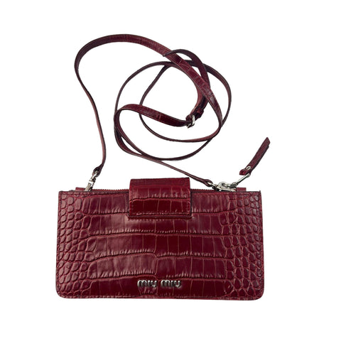 Miu Miu My Miu leather handbag