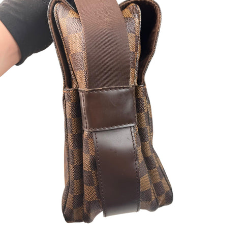 Louis Vuitton Abbesses Messenger Cloth Travel Bag