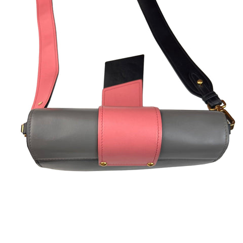 Prada Cahier Leather Handbag