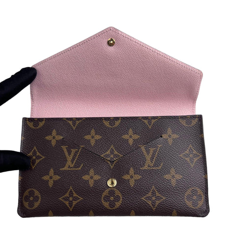 Louis Vuitton Jeanne cloth wallet
