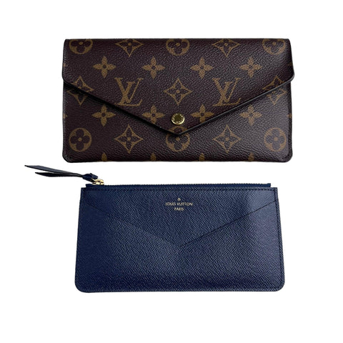 Louis Vuitton Jeanne cloth wallet