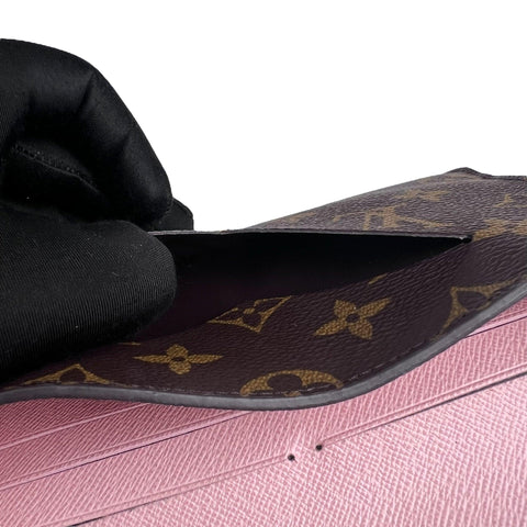 Louis Vuitton Jeanne cloth wallet