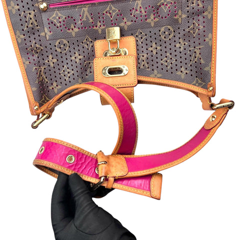 Louis Vuitton Musette leather Monogram Musette Perforated Bag