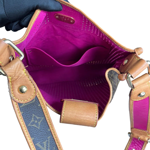 Louis Vuitton Musette leather Monogram Musette Perforated Bag