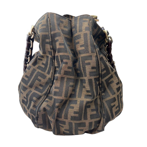 Fendi Mia cloth handbag