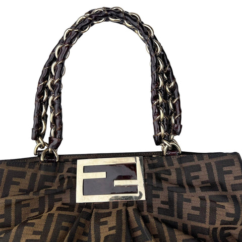 Fendi Mia cloth handbag