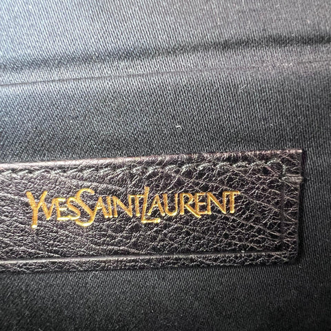 Yves Saint Laurent Belle de Jour leather clutch bag