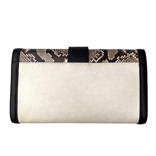 Yves Saint Laurent Belle de Jour leather clutch bag