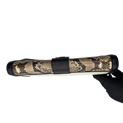 Yves Saint Laurent Belle de Jour leather clutch bag