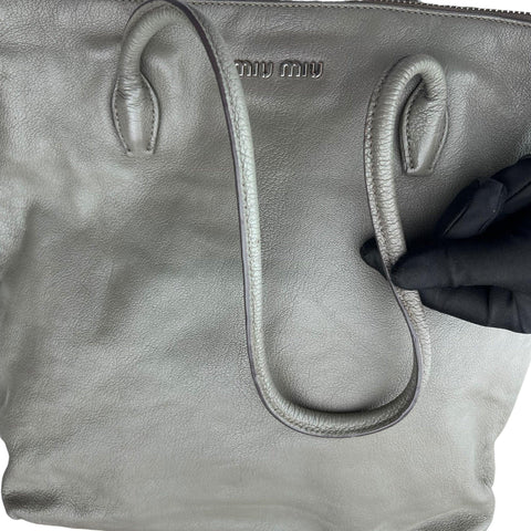 Miu Miu Aventure leather handbag
