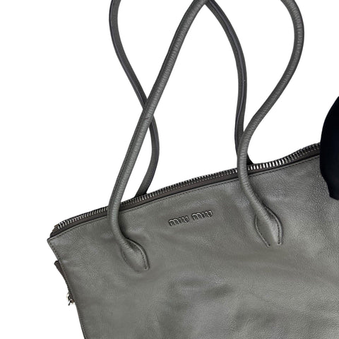 Miu Miu Aventure leather handbag