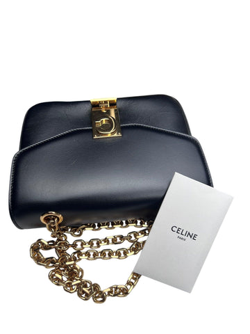 Celine C bag leather handbag