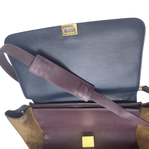 Celine Trapèze leather bag