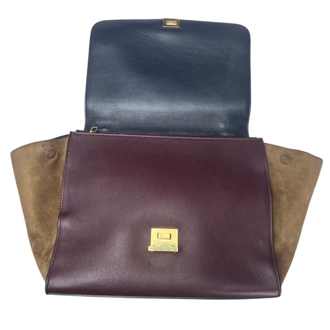 Celine Trapèze leather bag
