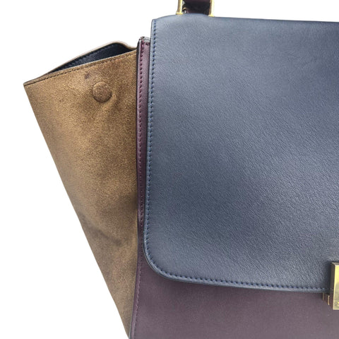 Celine Trapèze leather bag