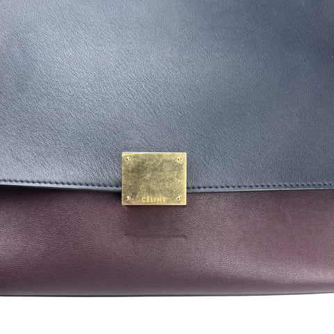 Celine Trapèze leather bag