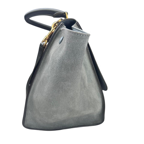 Celine Trapèze leather handbag