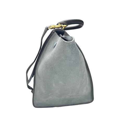 Celine Trapèze leather handbag