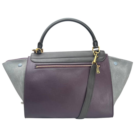 Celine Trapèze leather handbag