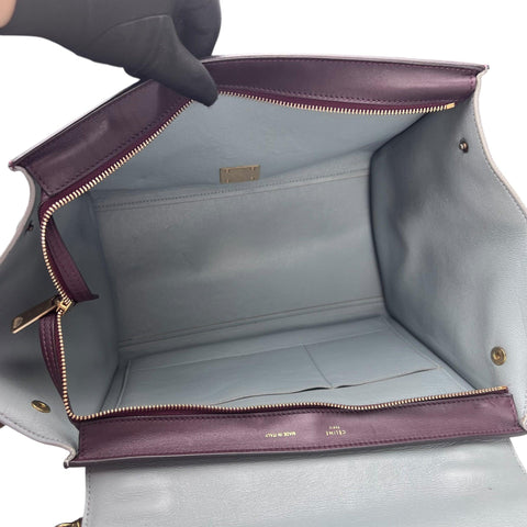 Celine Trapèze leather handbag