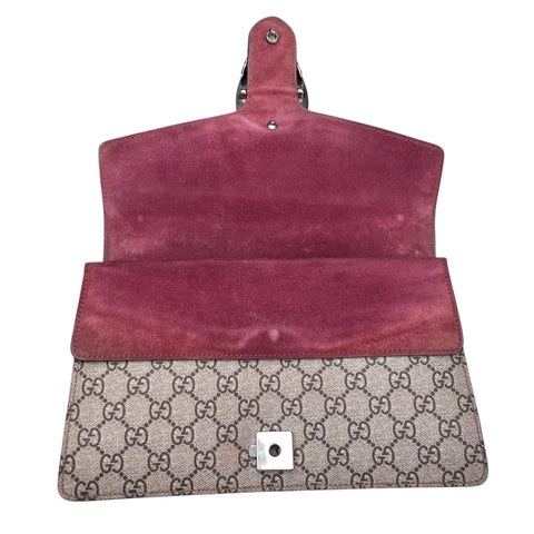 Gucci Dionysus GG Supreme Bloom Floral Medium Shoulder Chain Bag