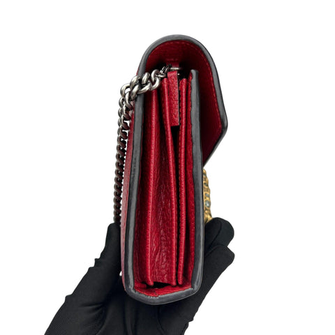 Gucci Dionysus Chain Wallet leather