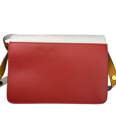 Marni Trunk Medium Leather Shoulder Bag