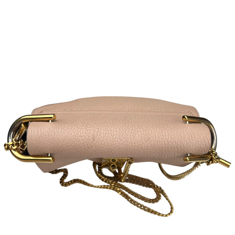 Chloé  Drew Bag Cement Pink Calfskin Leather Small