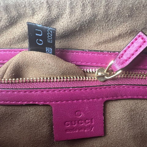 Gucci Multicolor GG Supreme Canvas Boston Handbag Small