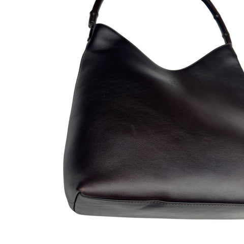 Gucci Bamboo Top Handle leather handbag