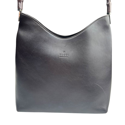 Gucci Bamboo Top Handle leather handbag